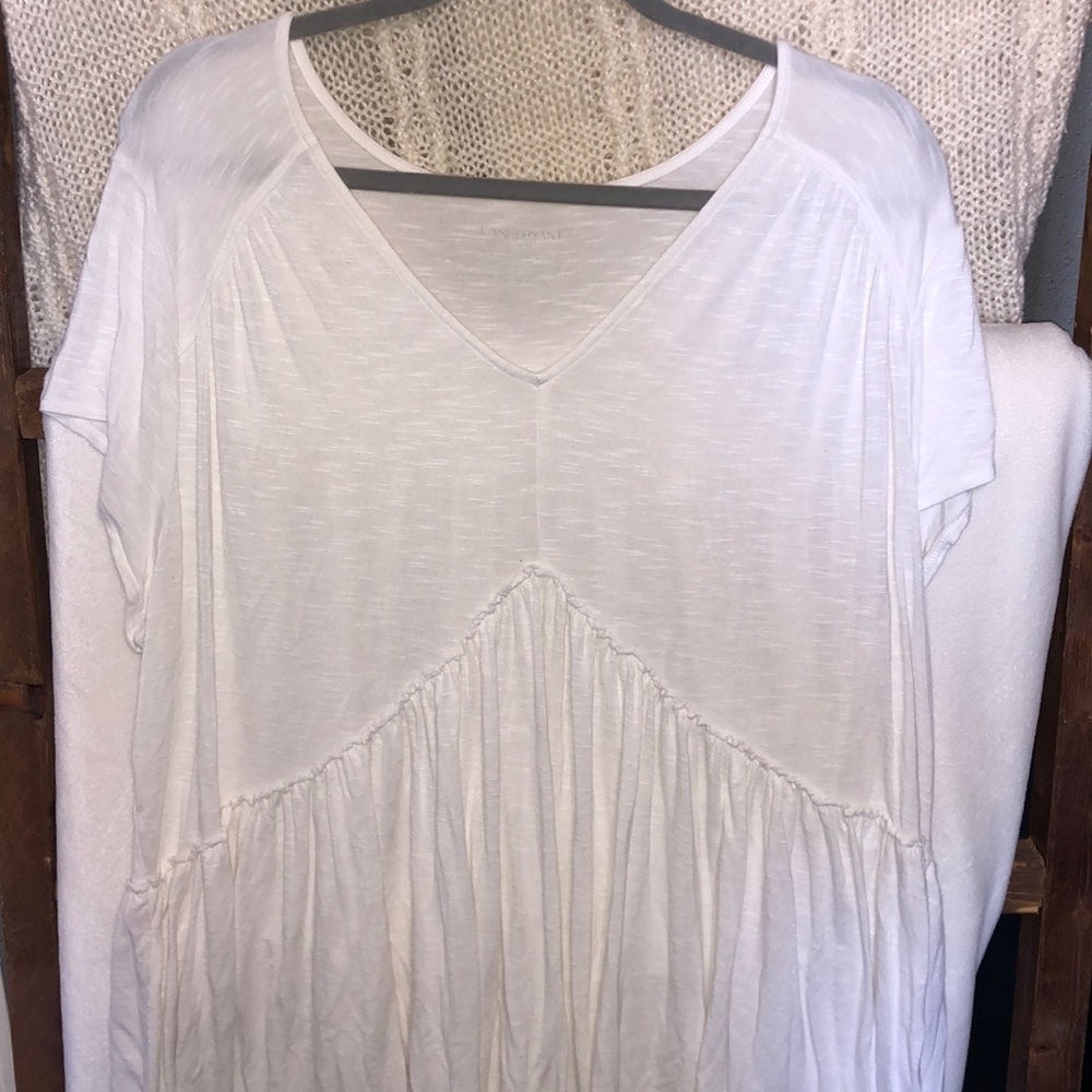 White LANE BRYANT blouse